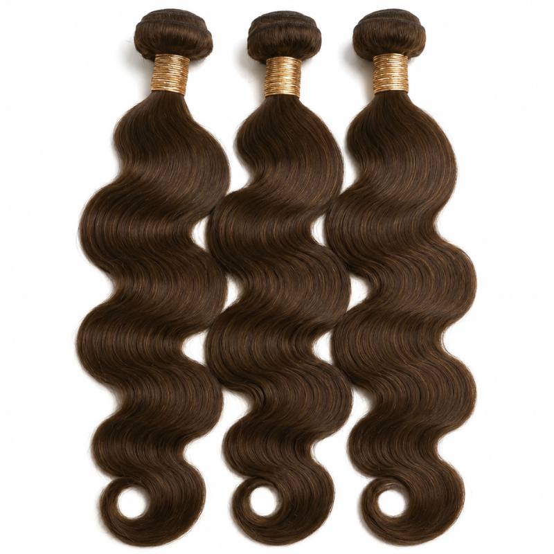 Medium Brown Body Wave Bundle Deal