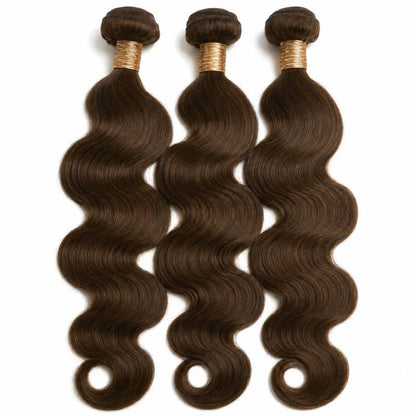 Medium Brown Body Wave Bundle Deal