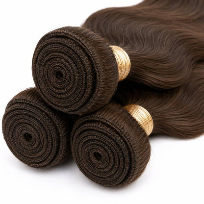 Medium Brown Body Wave Bundle Deal
