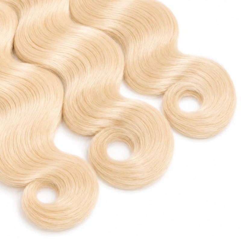 Russian Blonde Body Wave Bundle Deals
