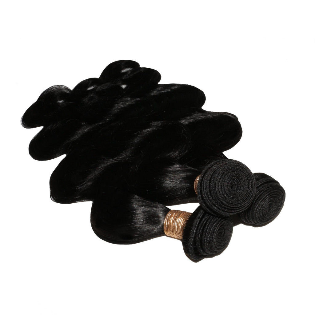 Jet Black Body Wave Bundle Deals