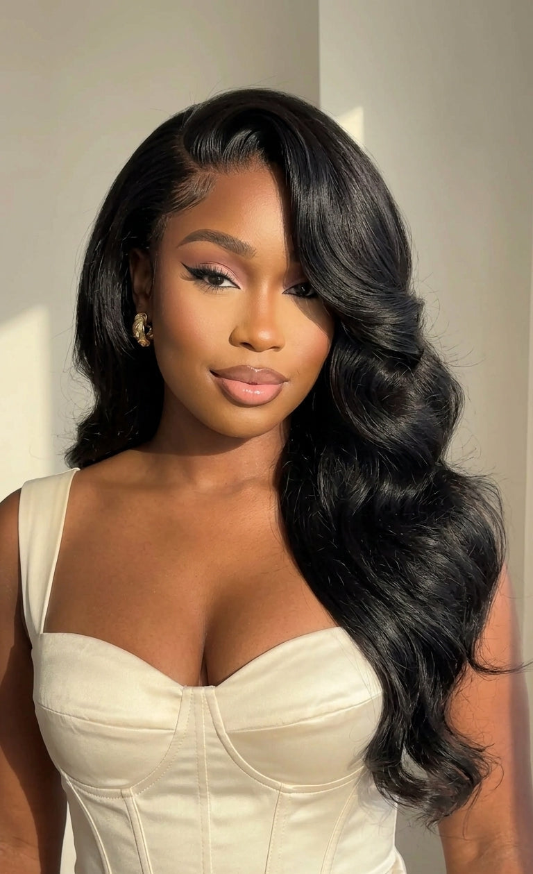 Jet Black Body Wave Bundles