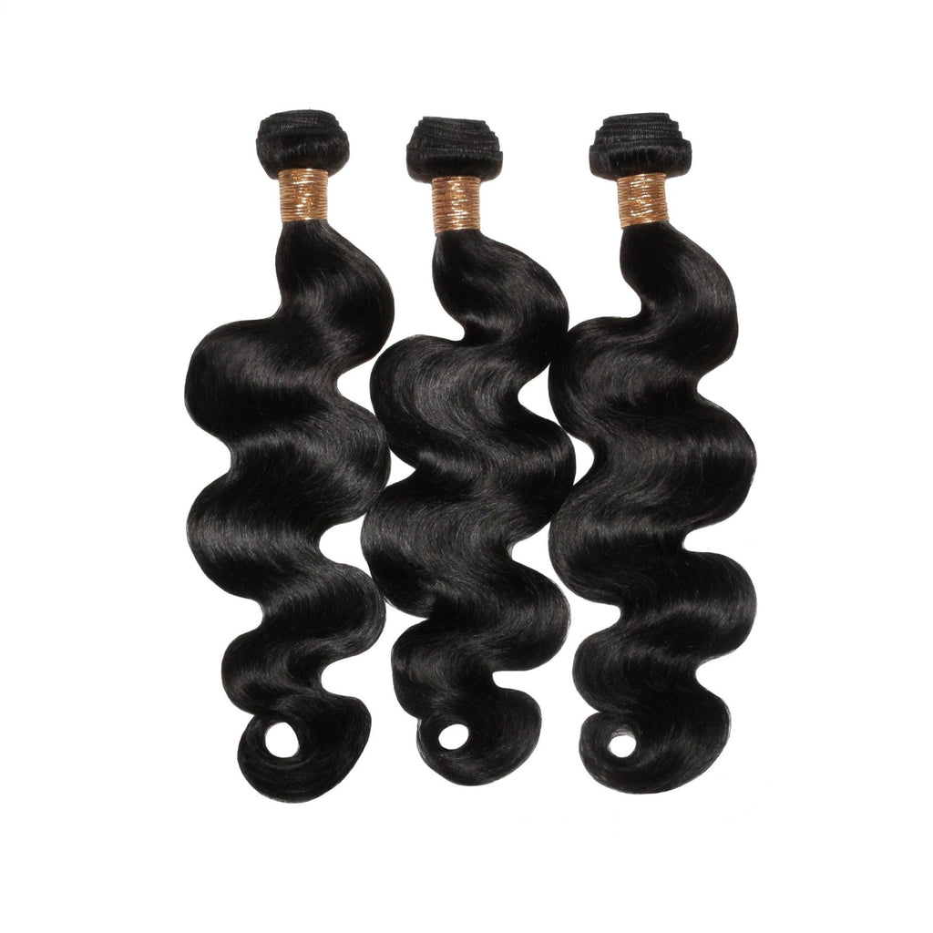 Jet Black Body Wave Bundle Deals