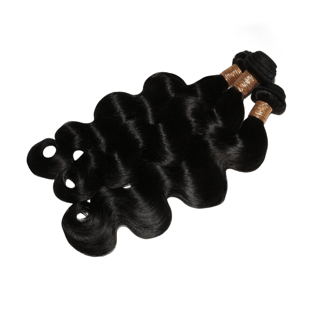 Jet Black Body Wave Bundle Deals